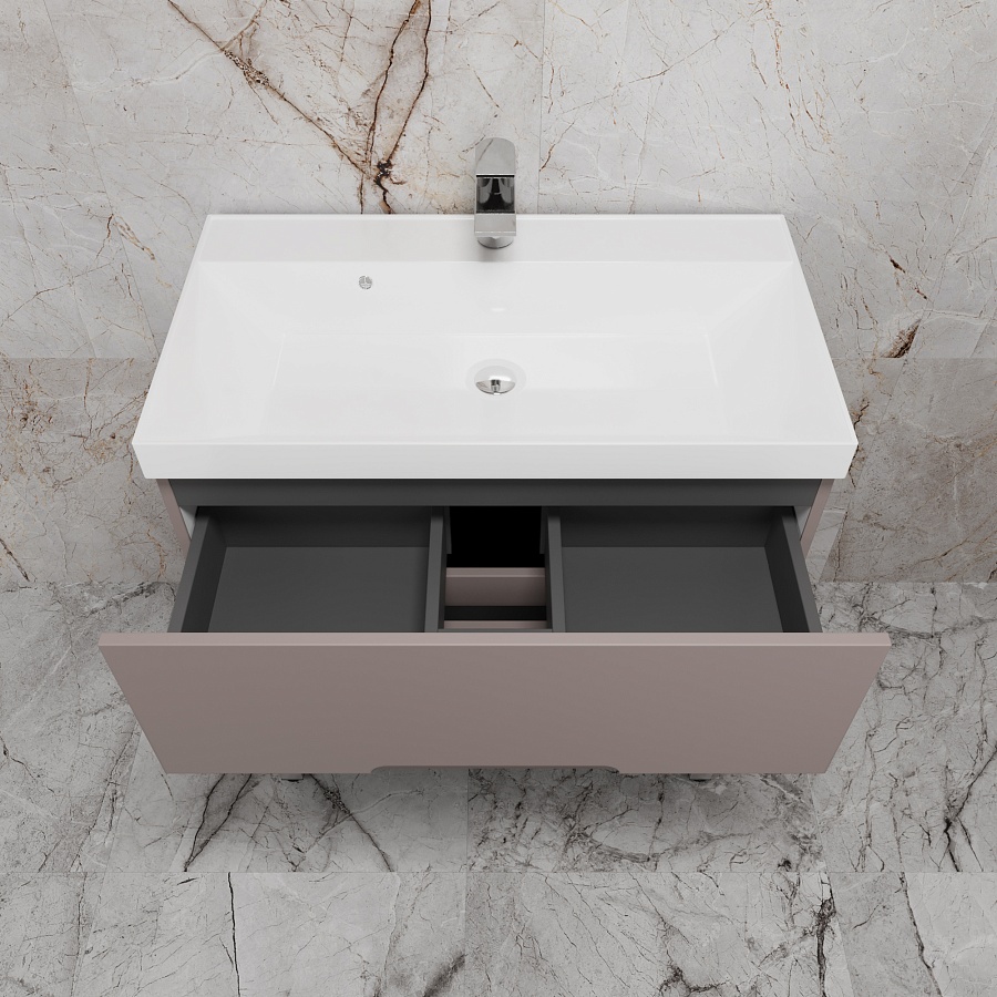 Тумба напольная Style Line Матис 80 см ЛС-00002439 тауп темный в 100Kran: Широкий выбор и доступные цены.