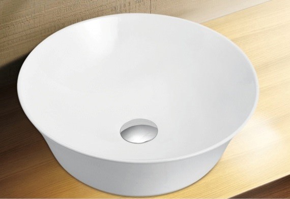 Раковина накладная ESBANO 42,5 см ESRNAGAT AGATE (white) белый в 100Kran: Широкий выбор и доступные цены.
