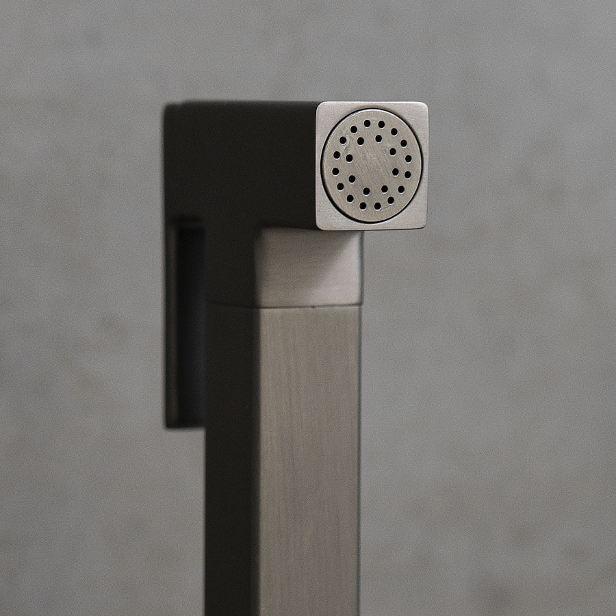 Гигиенический душ встраиваемый Lemark Solo LM7172GM графит в 100Kran: Широкий выбор и доступные цены.