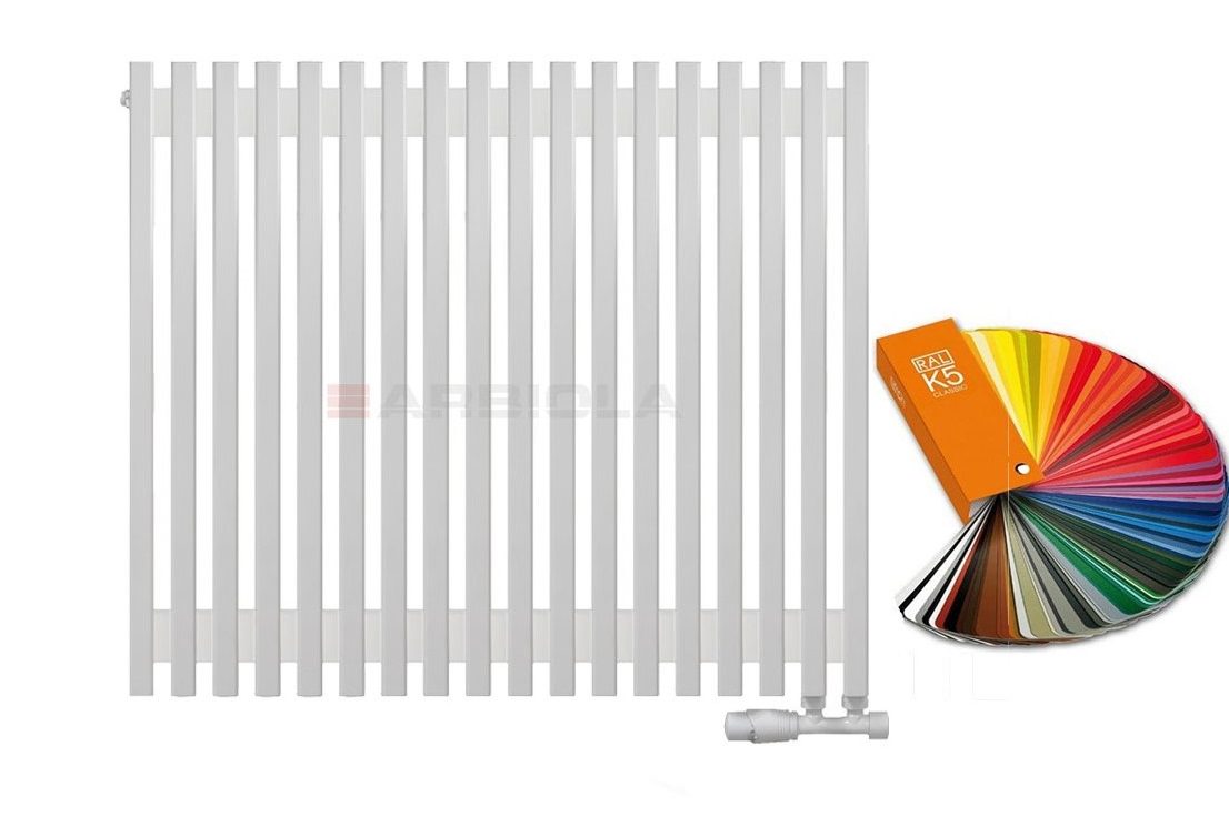 Вертикальный радиатор с нижним подключением Arbiola Compact V 102455 88 х 75 см ral classic от интернет-магазина сантехники 100Kran!