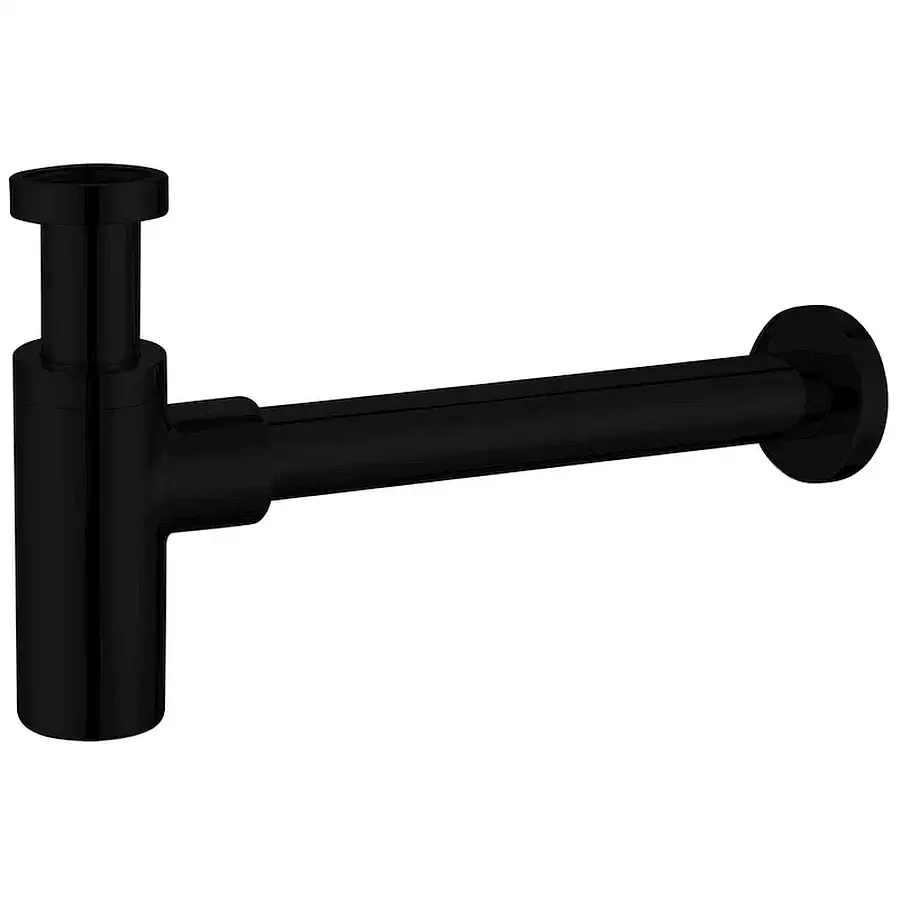 Сифон для раковины Rose RS22H черный в 100Kran: Широкий выбор и доступные цены.