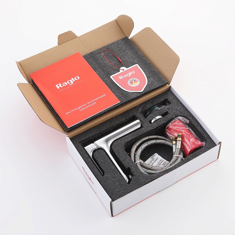 Смеситель для раковины Raglo R03.10 хром в 100Kran: Широкий выбор и доступные цены.