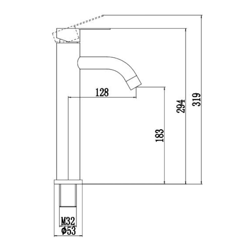 Смеситель для раковины Fmark FS8211H черный в 100Kran: Широкий выбор и доступные цены.