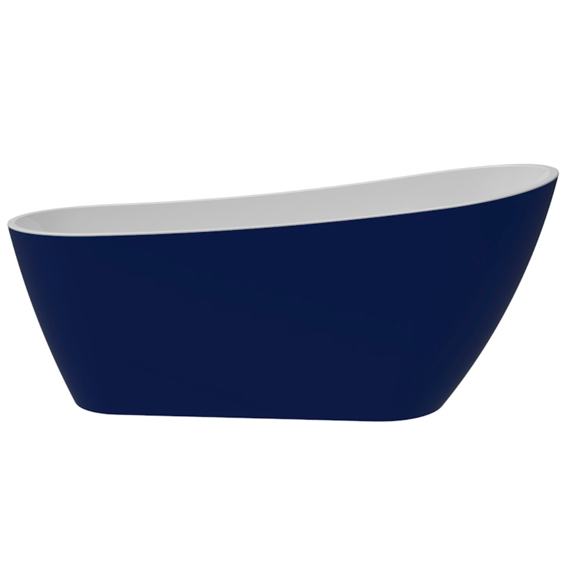 Ванна отдельностоящая акриловая Delice Riviera 170х74 синяя матовая DLR440103Bu в 100Kran: Широкий выбор и доступные цены.