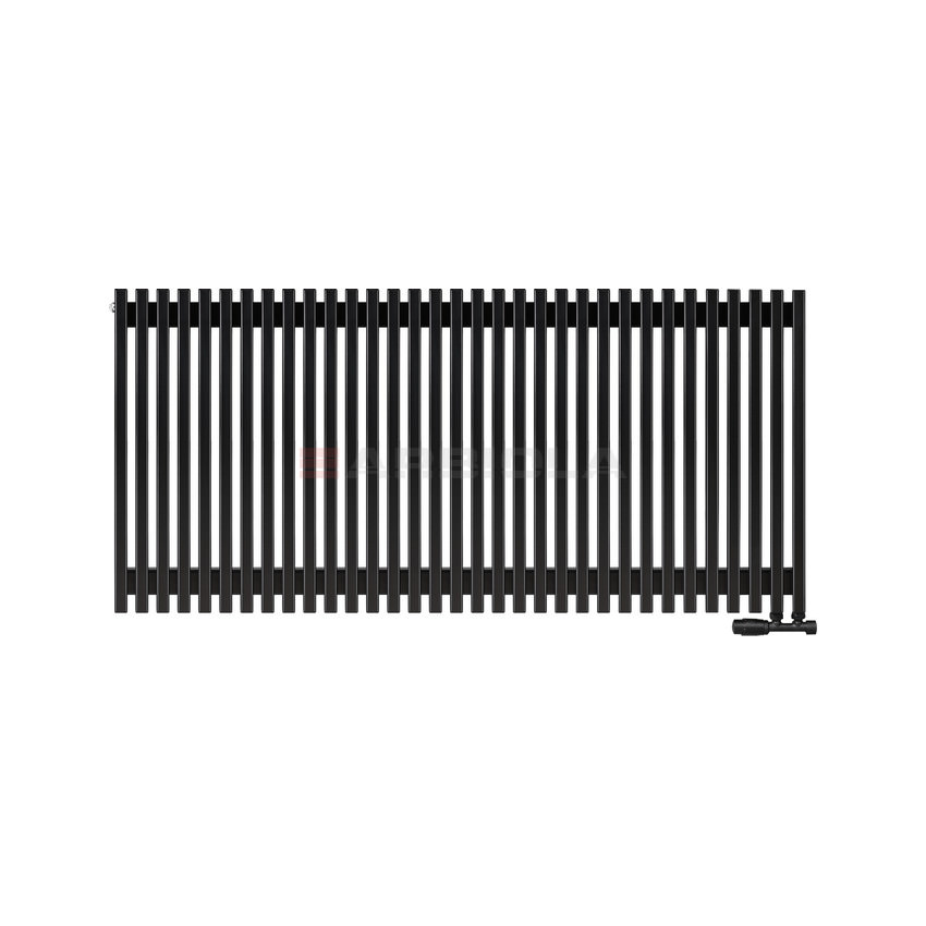 Вертикальный радиатор с нижним подключением Arbiola Compact V 102499 163 х 75 см Черный от интернет-магазина сантехники 100Kran!