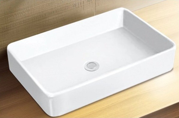 Раковина накладная ESBANO 61,5 см ESRNIRIO IRIOS (white) белый в 100Kran: Широкий выбор и доступные цены.