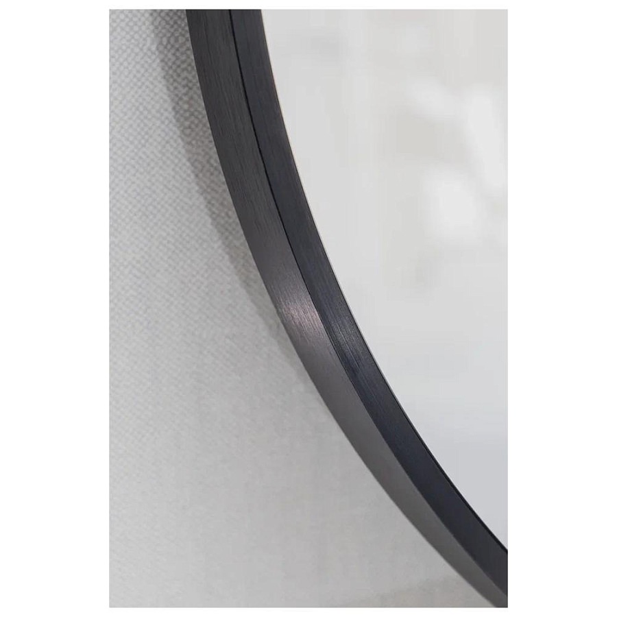 Зеркало Silver Mirrors Selena D50 см ФР-00002531 черное 100Kran: Широкий выбор и доступные цены.