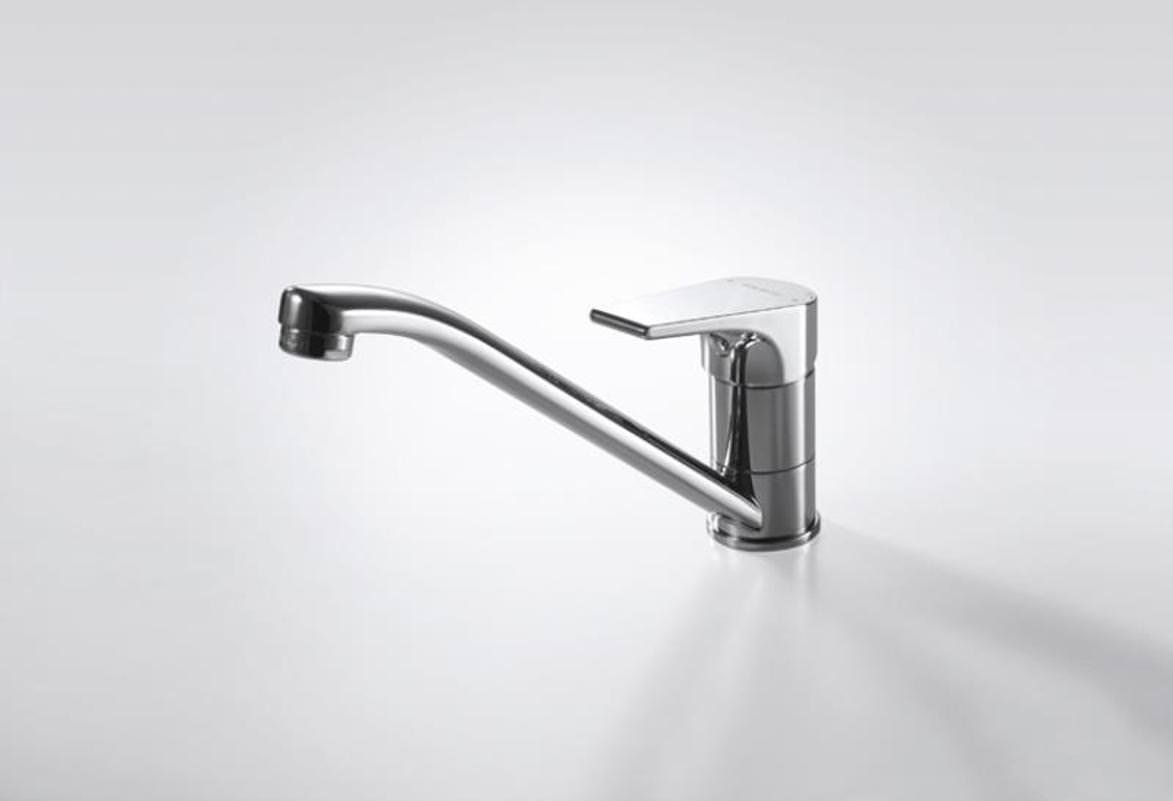 Смеситель для кухни Bravat VEGA F7119177CP-1 хром в 100Kran: Широкий выбор и доступные цены.