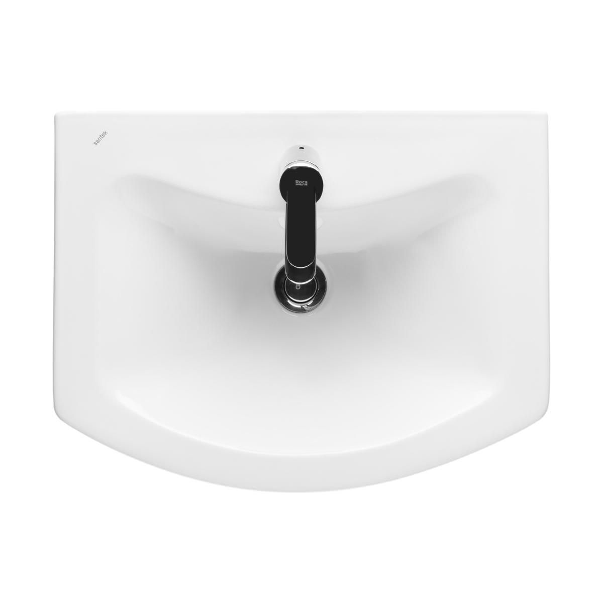 Раковина мебельная Santek Балтика 55 см белая 1WH501702 в 100Kran: Широкий выбор и доступные цены.