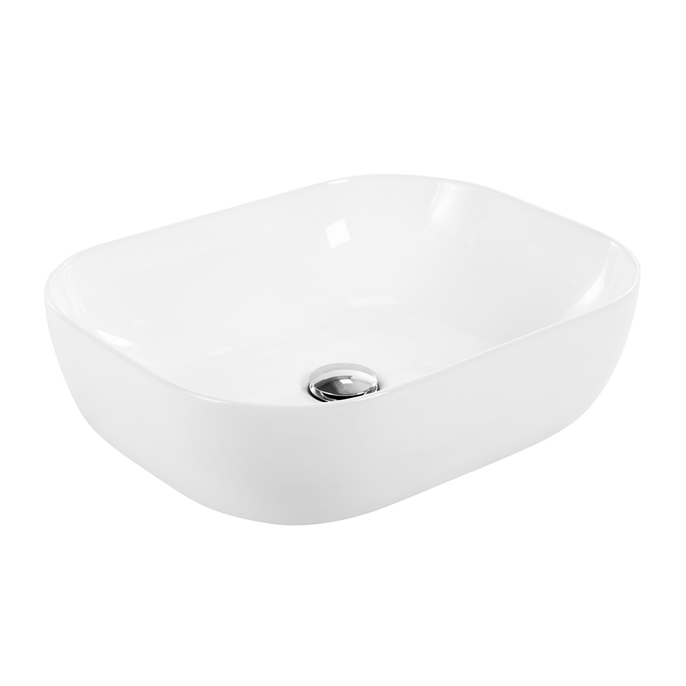 Накладная раковина BelBagno BB1302 40  см белая глянцевая в 100Kran: Широкий выбор и доступные цены.