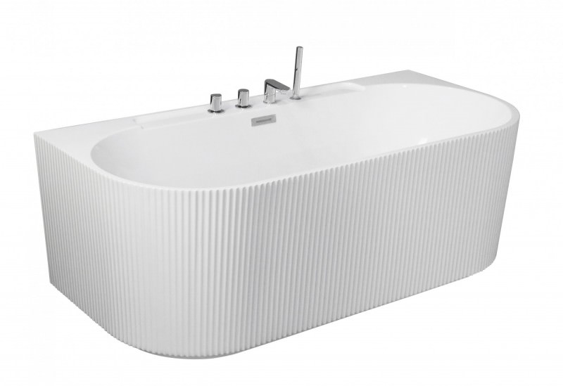 Ванна пристенная акриловая ESBANO Aruba-SM ESVAARUBSM 170x80 белая в 100Kran: Широкий выбор и доступные цены.