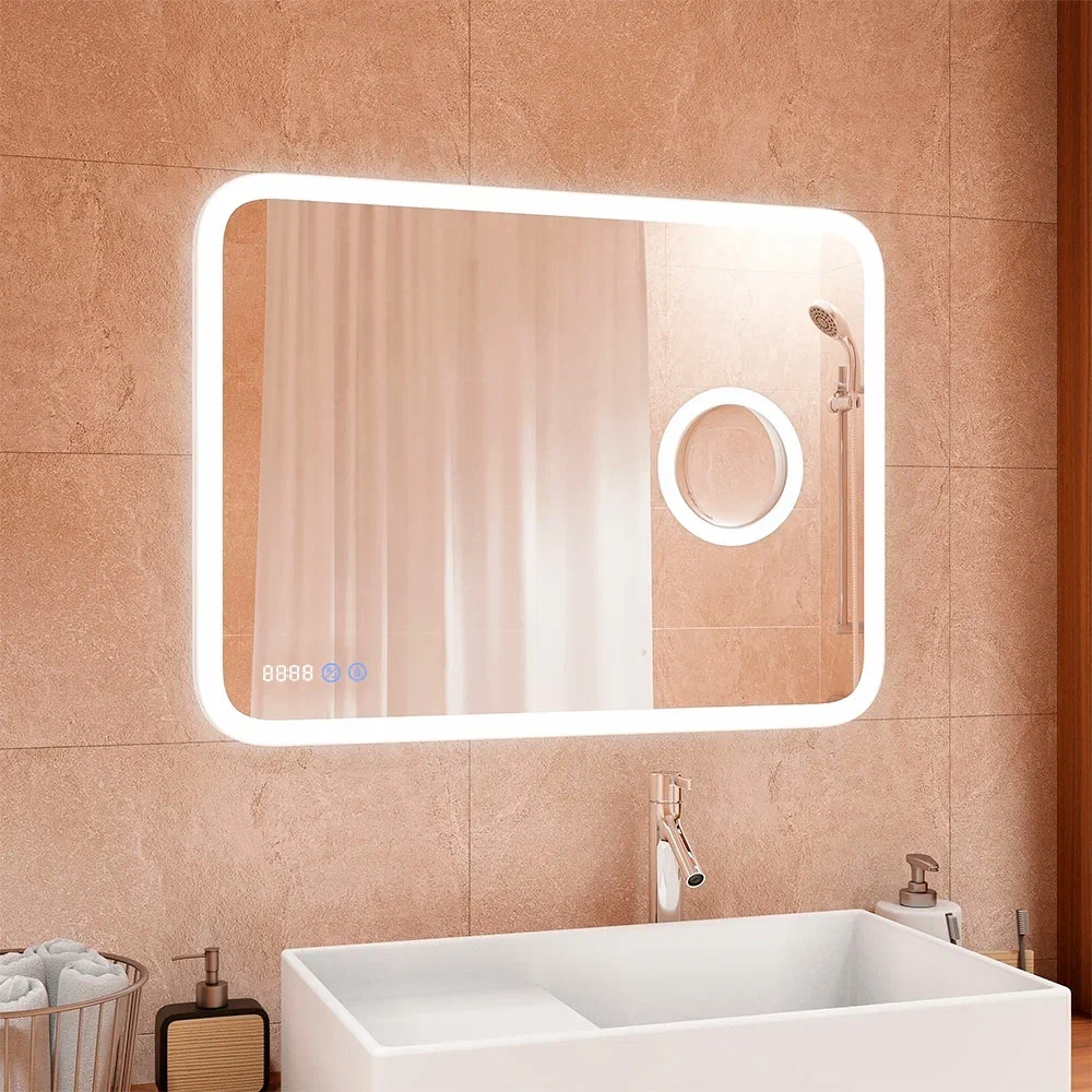 Зеркало с подсветкой "Bliss LED"  800x600 ЗЛП450 100Kran: Широкий выбор и доступные цены.