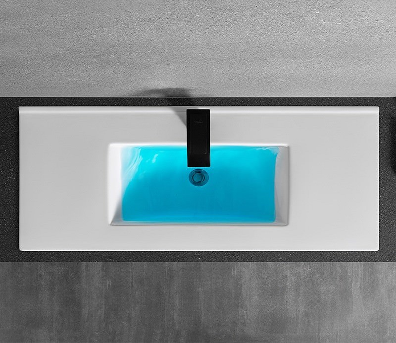 Раковина врезная  CeramaLux YJ803-80 81 см белая в 100Kran: Широкий выбор и доступные цены.