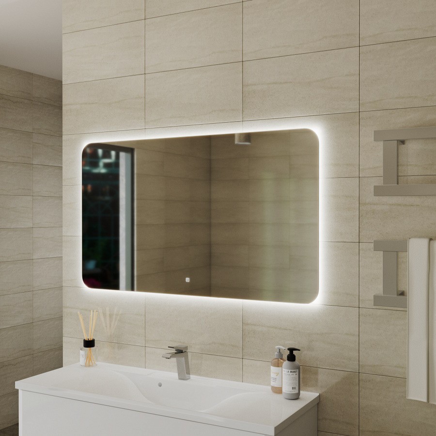 Зеркало с подсветкой Maretti Florenza FL1412070P25EL 120x70 см 100Kran: Широкий выбор и доступные цены.