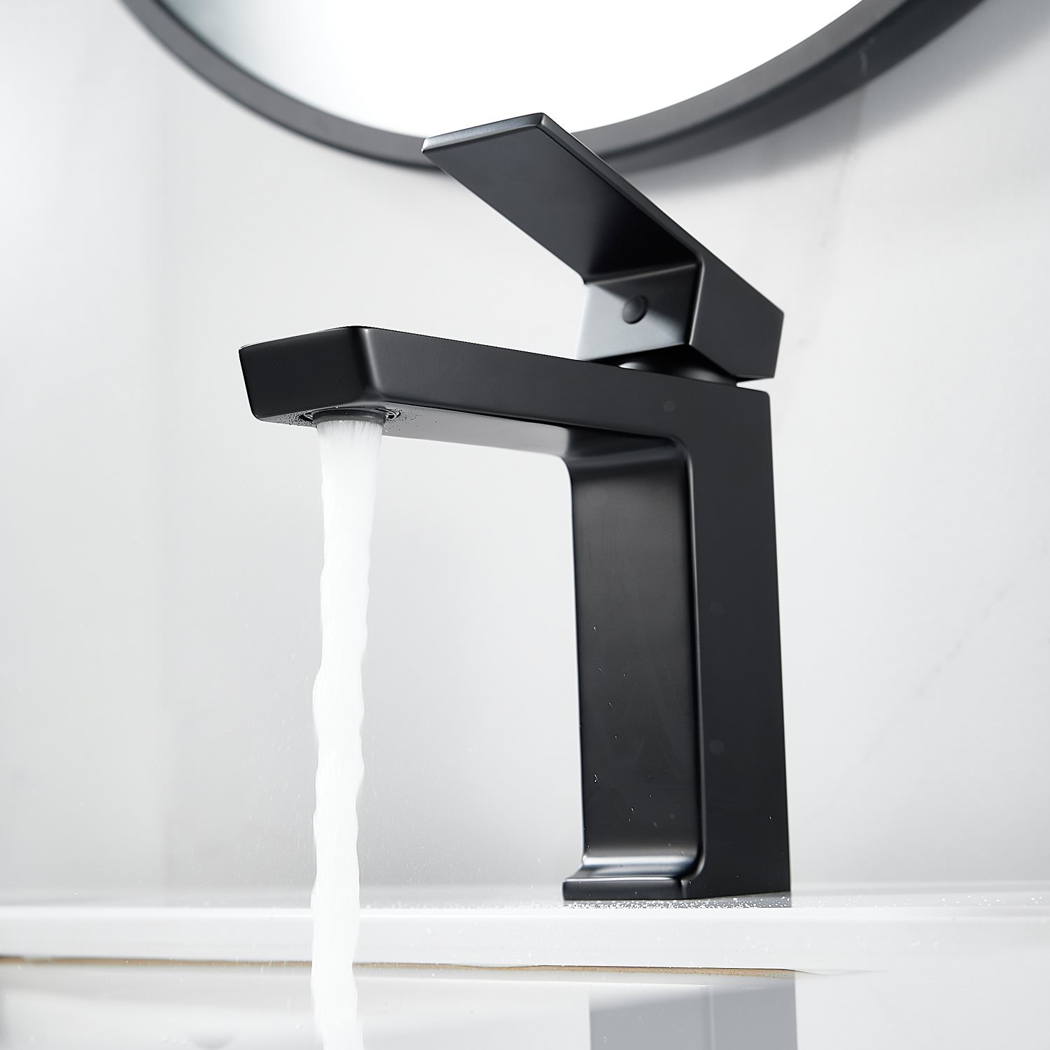 Смеситель для раковины Rose R1801H-1 черный в 100Kran: Широкий выбор и доступные цены.