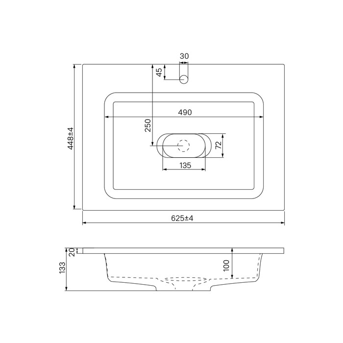 Тумба с раковиной подвесная с ящиком 60 см Esper IDDIS ESP60W0i95K белая в 100Kran: Широкий выбор и доступные цены.