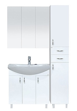 Зеркальный шкаф Misty Балтика 80 Э-Бал04080-011 создать уют и комфорт, это просто!