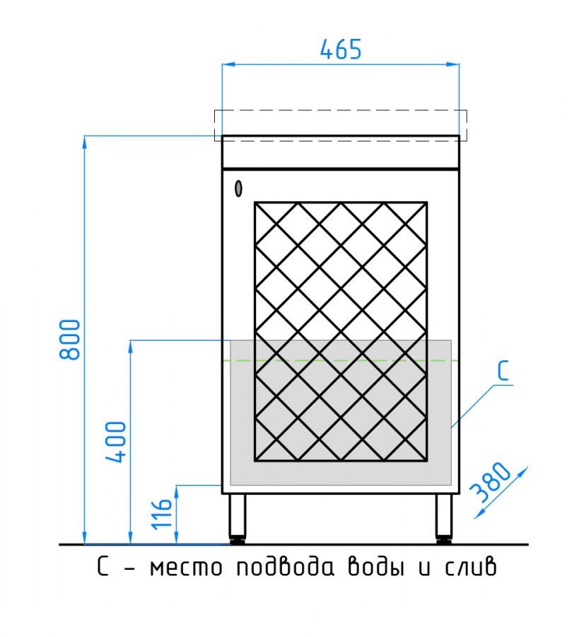 Тумба под раковину  напольная Style Line Канна 50  белый ЛС-00000297 в 100Kran: Широкий выбор и доступные цены.