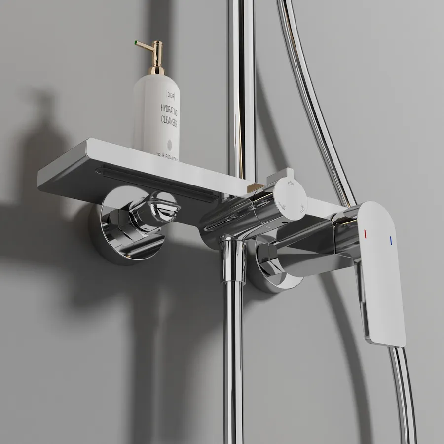 Душевая система FAUCET DREISER RH-Z6001-CP хром в 100Kran: Широкий выбор и доступные цены.