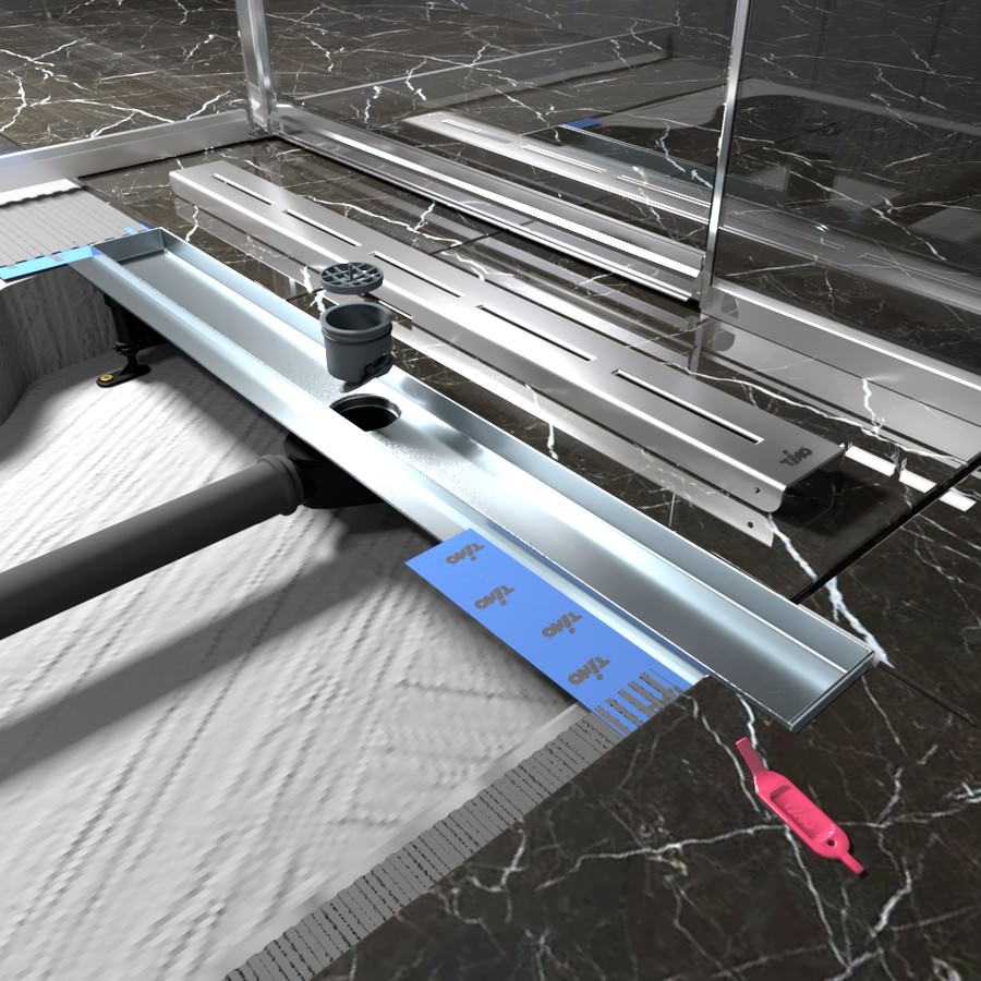 Душевой лоток TIMO Drain Protect DP20600-SG20600 сатин в 100Kran: Широкий выбор и доступные цены.