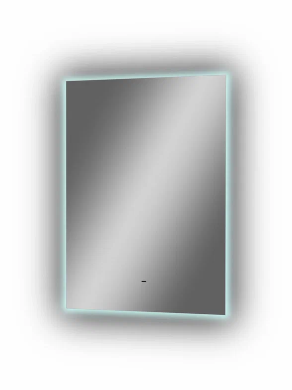 Зеркало с подсветкой Континент Trezhe Led 500х700  с сенсором, холодная подсветка ЗЛП608 100Kran: Широкий выбор и доступные цены.