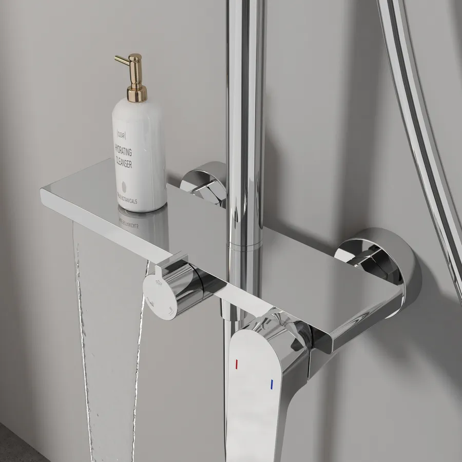 Душевая система FAUCET DREISER RH-Z6001-CP хром в 100Kran: Широкий выбор и доступные цены.