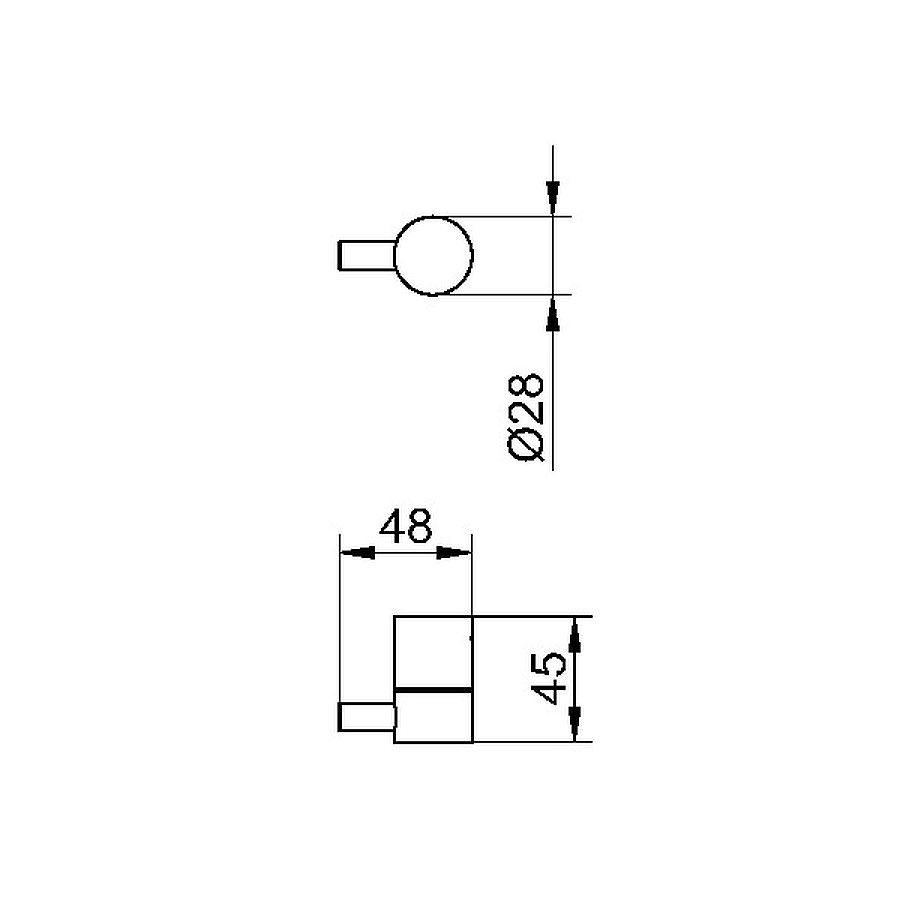 Крючок для ванной комнаты Maxonor PURE LIFE PL1205 SHADE хром в 100Kran: Широкий выбор и доступные цены.