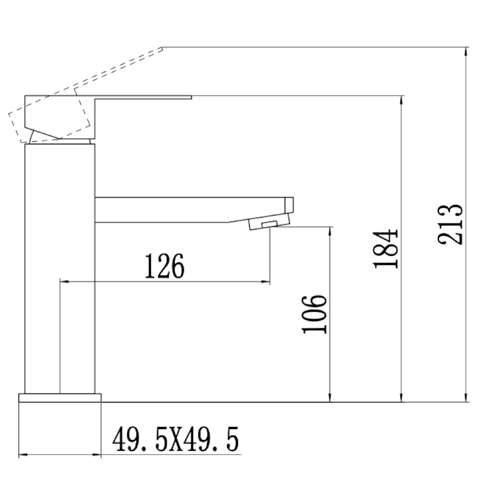 Смеситель для раковины Fmark FS8101 сатин в 100Kran: Широкий выбор и доступные цены.