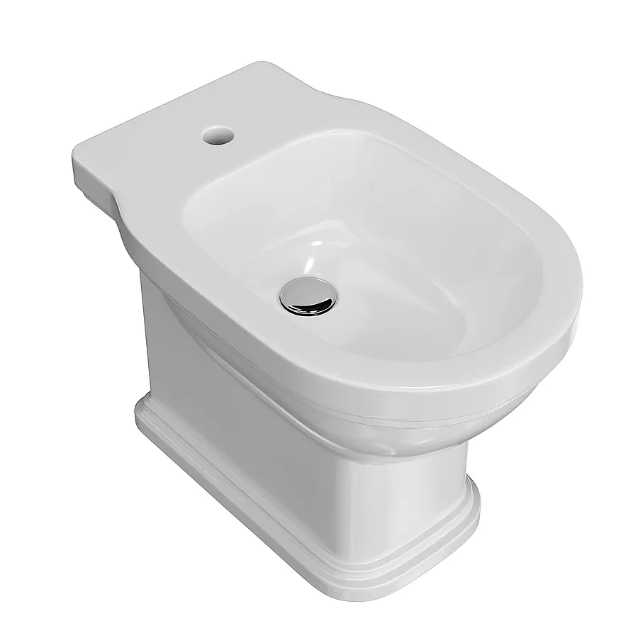 Биде напольное Kerama Marazzi POMPEI PO.bidet.01 белое в 100Kran: Широкий выбор и доступные цены.