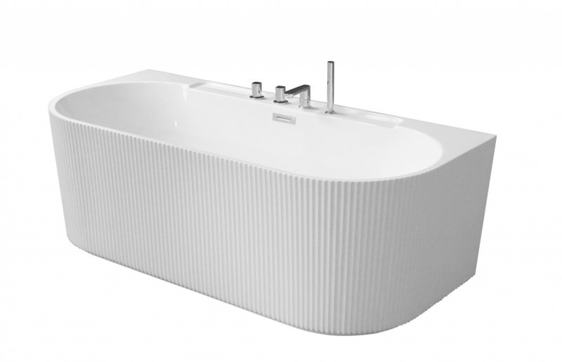 Ванна пристенная акриловая ESBANO Aruba-SM ESVAARUBSM 170x80 белая в 100Kran: Широкий выбор и доступные цены.