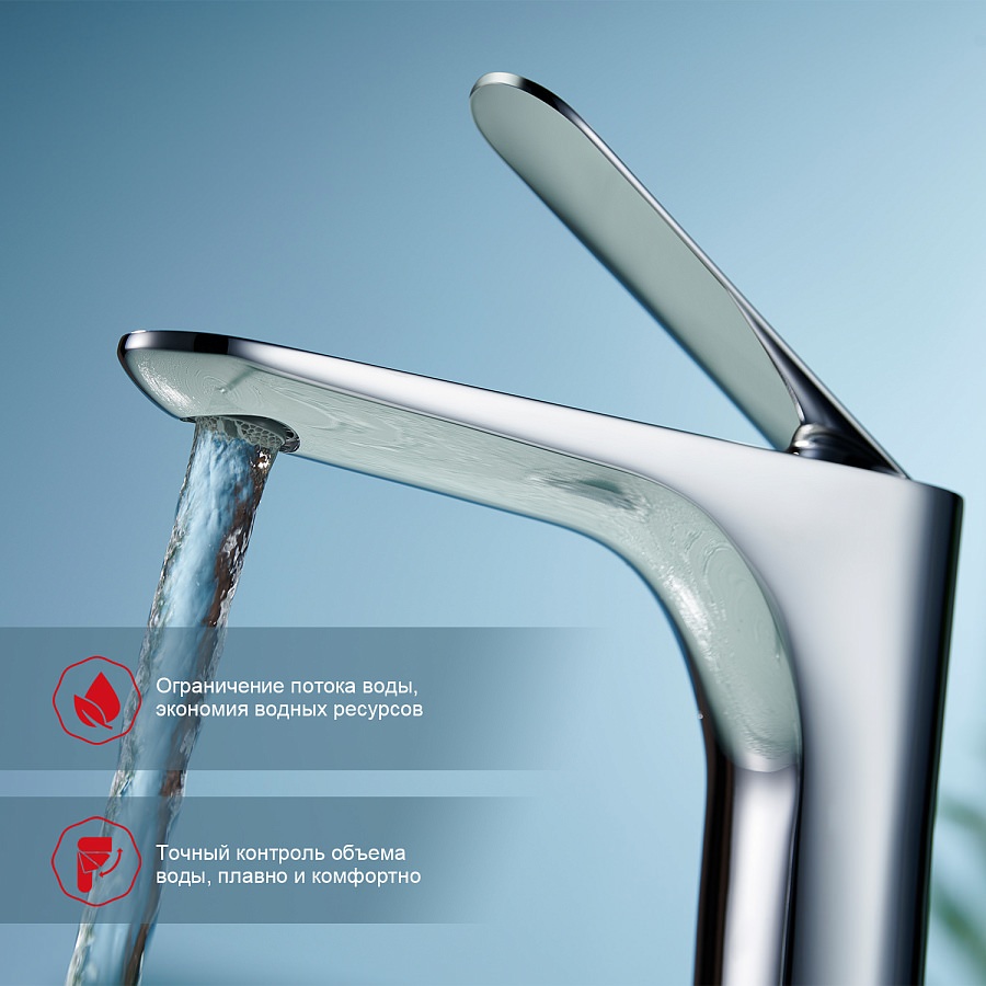 Смеситель для раковины Raglo R21.10 хром в 100Kran: Широкий выбор и доступные цены.