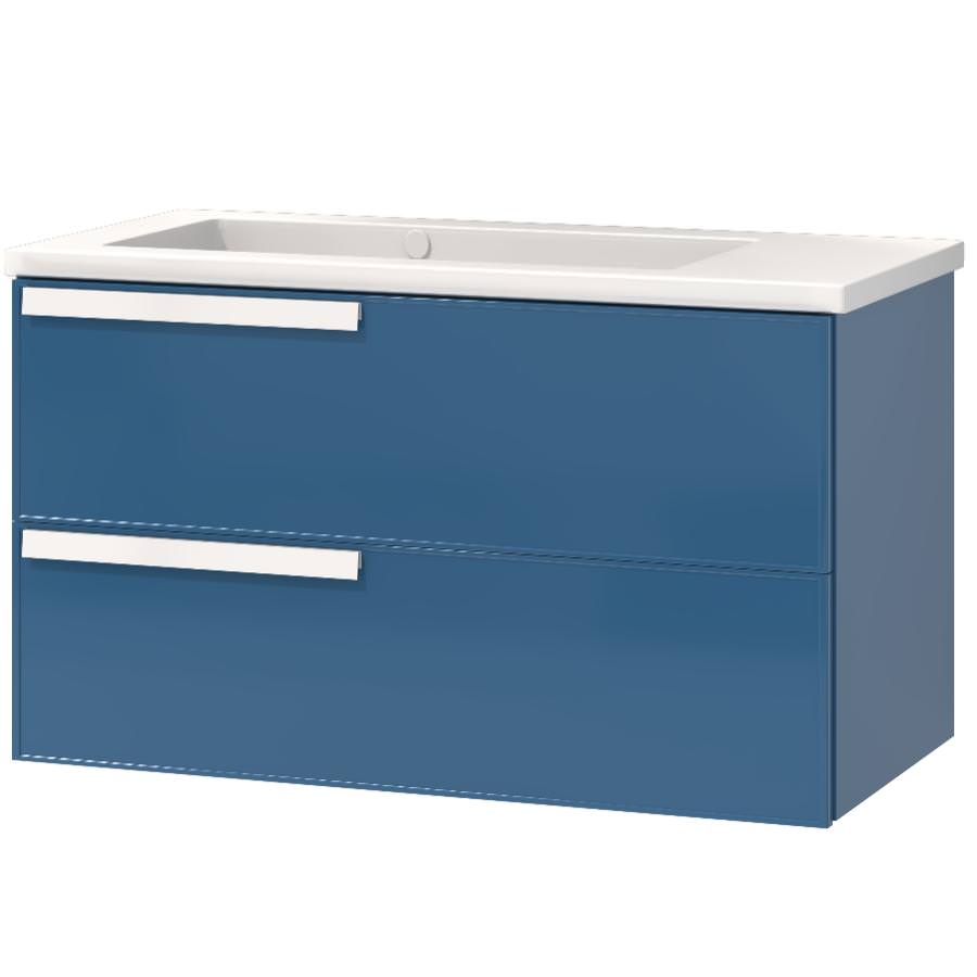Тумба подвесная с раковиной Maxonor Pure Life SALON AMETHYST 98 см PL-MC01-98-BU синий в 100Kran: Широкий выбор и доступные цены.