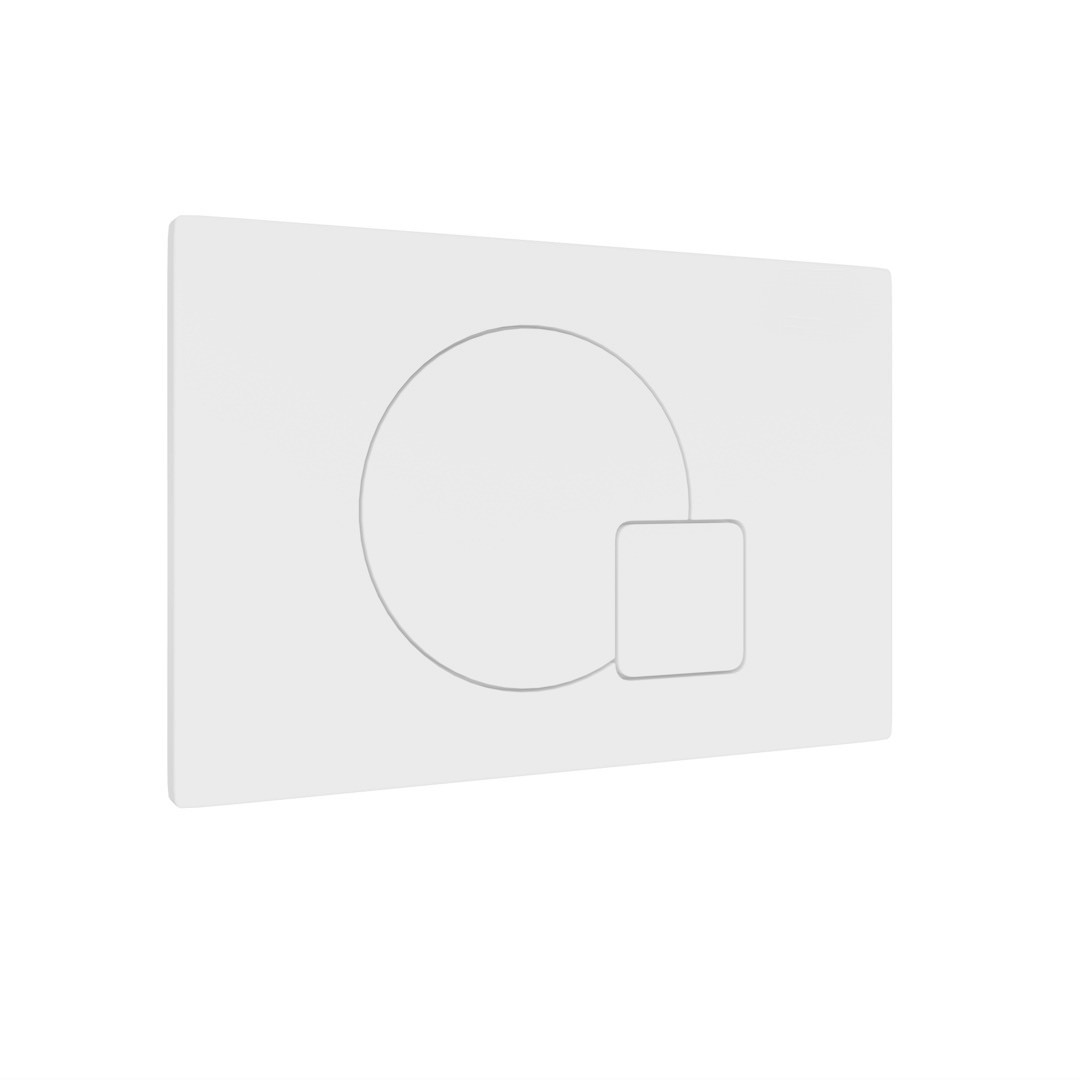 Клавиша смыва Maretti Elio AC12EL-740 белый матовый в 100Kran: Широкий выбор и доступные цены.