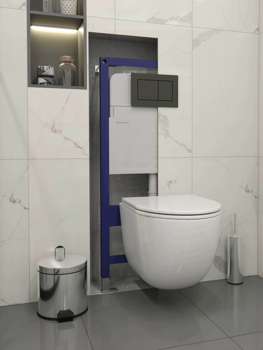 Клавиша смыва Maretti Sofia AC12SF-560 черный матовый в 100Kran: Широкий выбор и доступные цены.