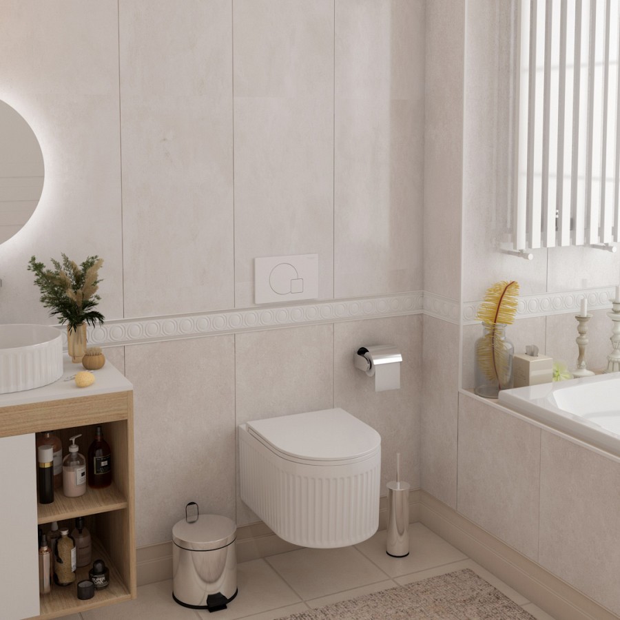 Унитаз подвесной Maretti Renata RE10PBM33-844 белый в 100Kran: Широкий выбор и доступные цены.