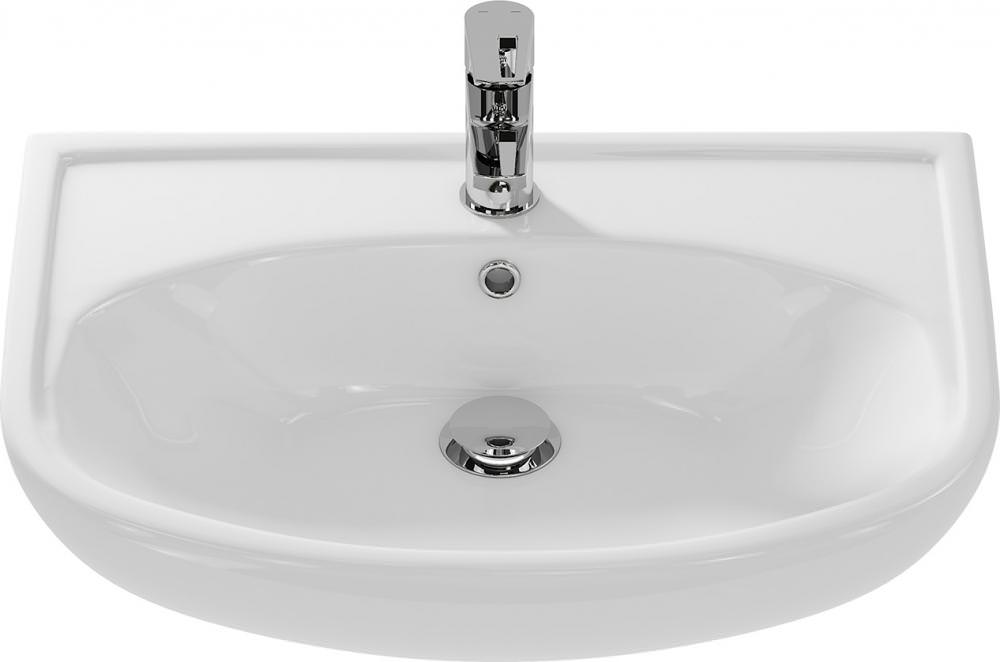 Раковина Cersanit Erica 60  см UM-ERI60/1 белая в 100Kran: Широкий выбор и доступные цены.