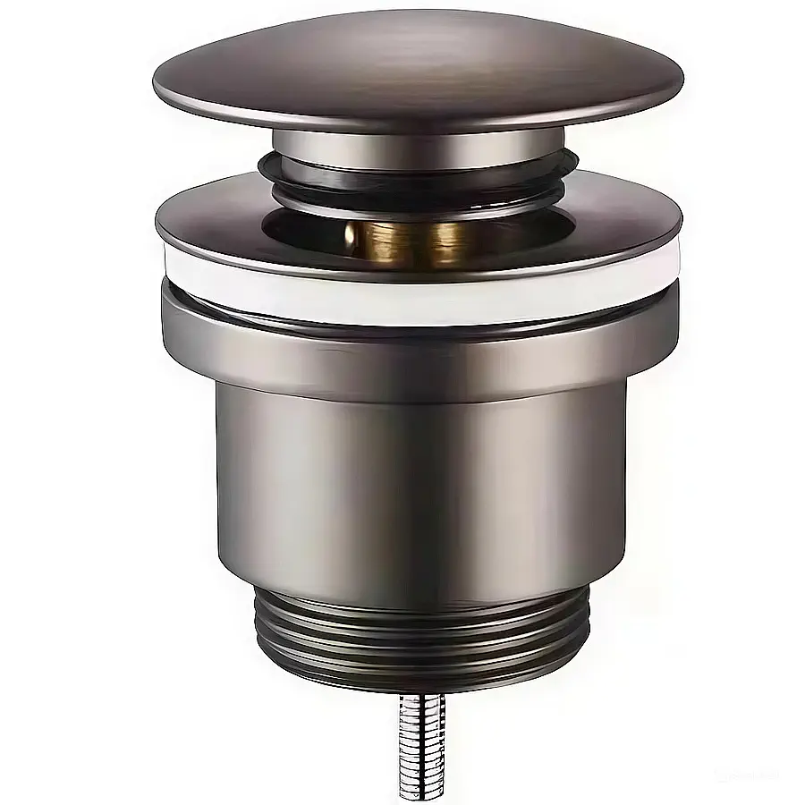 Донный клапан Rose RS31T оружейная сталь в 100Kran: Широкий выбор и доступные цены.