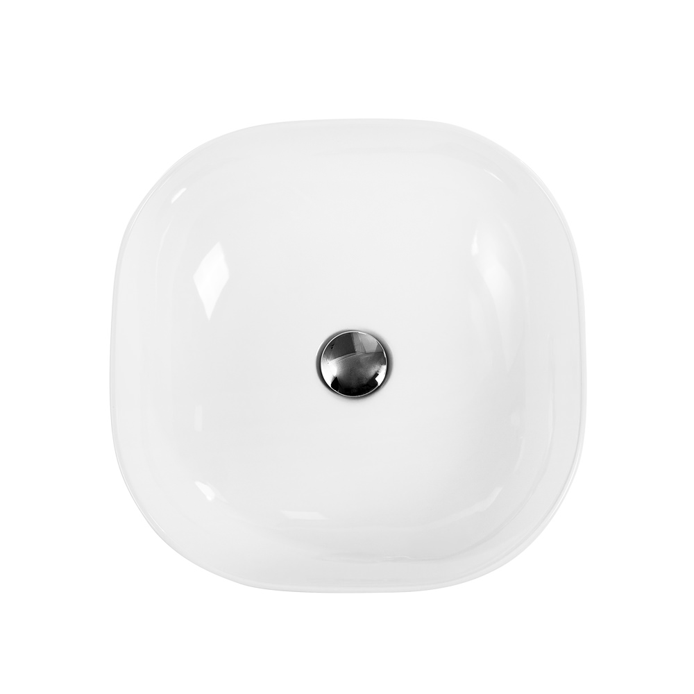 Накладная раковина BelBagno BB1301 42,5  см белая глянцевая в 100Kran: Широкий выбор и доступные цены.