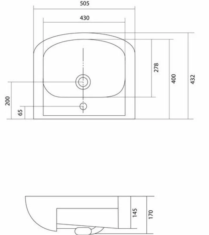 Раковина мебельная Santek Акватон 50 см белая 1WH110171 в 100Kran: Широкий выбор и доступные цены.