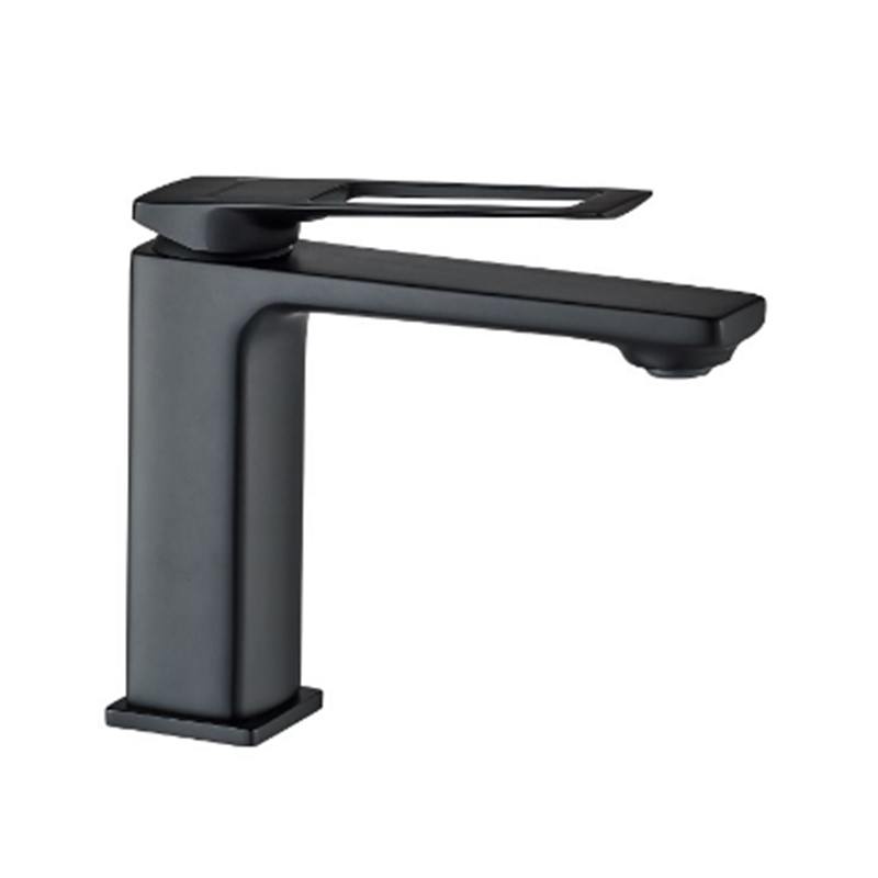 Смеситель для раковины Haiba HB10817-7 черный в 100Kran: Широкий выбор и доступные цены.