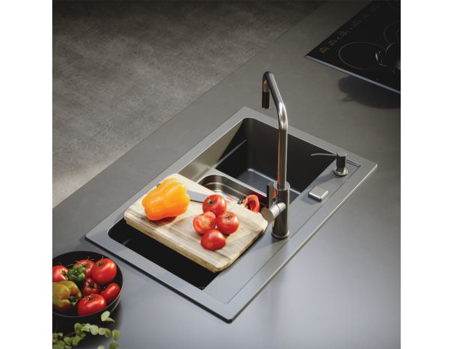 Дозатор для моющего средства ALVEUS CALLAS 032L G81 CONCRETE  серый 1129073 в 100Kran: Широкий выбор и доступные цены.