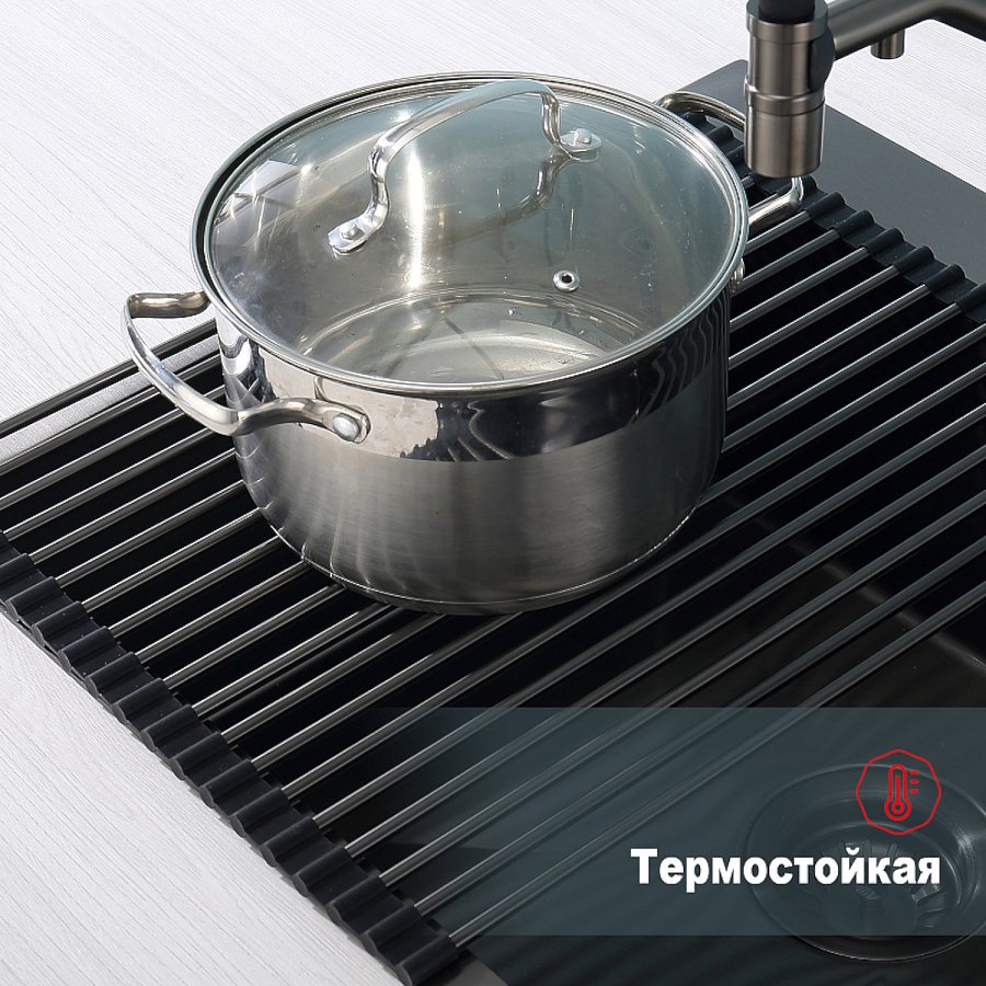 Ролл-мат Raglo R730.44.09 графит в 100Kran: Широкий выбор и доступные цены.