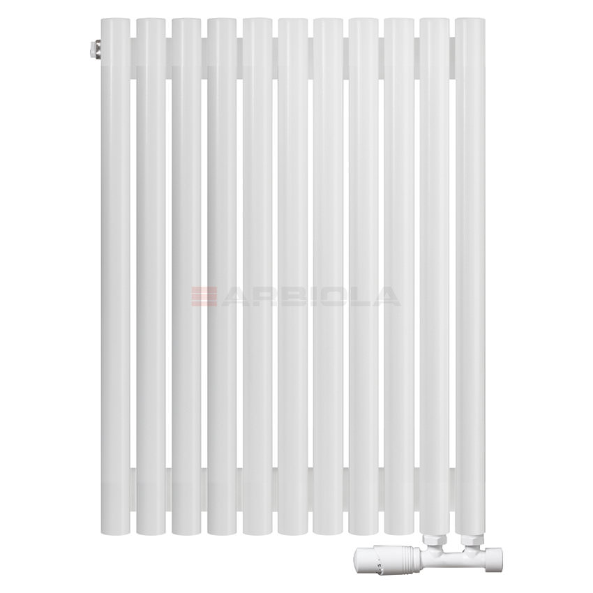 Вертикальный радиатор с нижним подключением Arbiola Iris V 108632 54,2 х 70 см ral classic от интернет-магазина сантехники 100Kran!