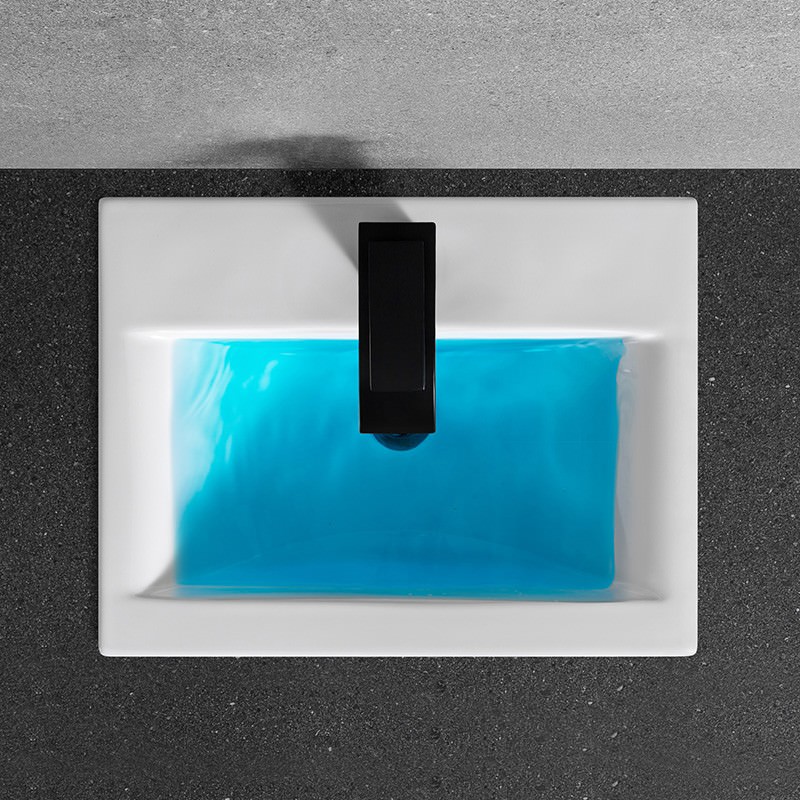 Раковина врезная  CeramaLux 9393-50 51 см белая в 100Kran: Широкий выбор и доступные цены.