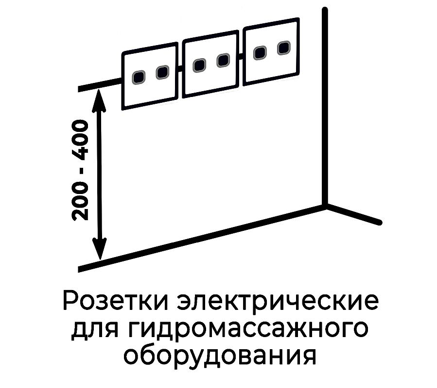 Ванна акриловая с гидромассажем 170х70 см Timo ROHA1770-KT17-SPV1505-T-CM-FP17S белая в 100Kran: Широкий выбор и доступные цены.