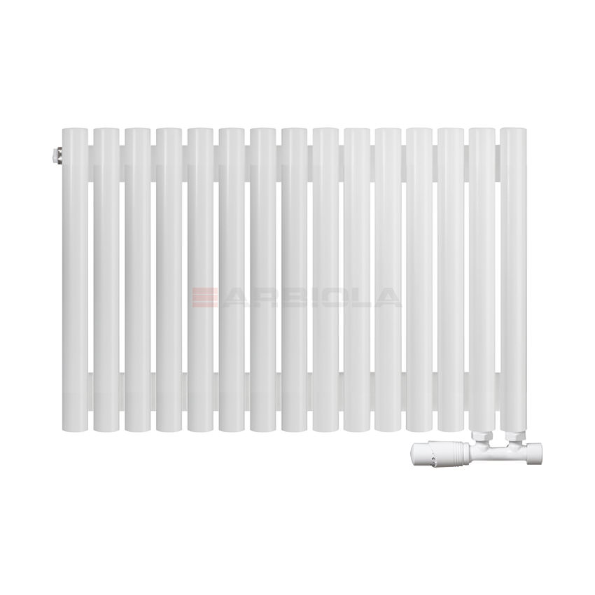 Вертикальный радиатор с нижним подключением Arbiola Iris V 108410 74,2 х 50 см ral classic от интернет-магазина сантехники 100Kran!