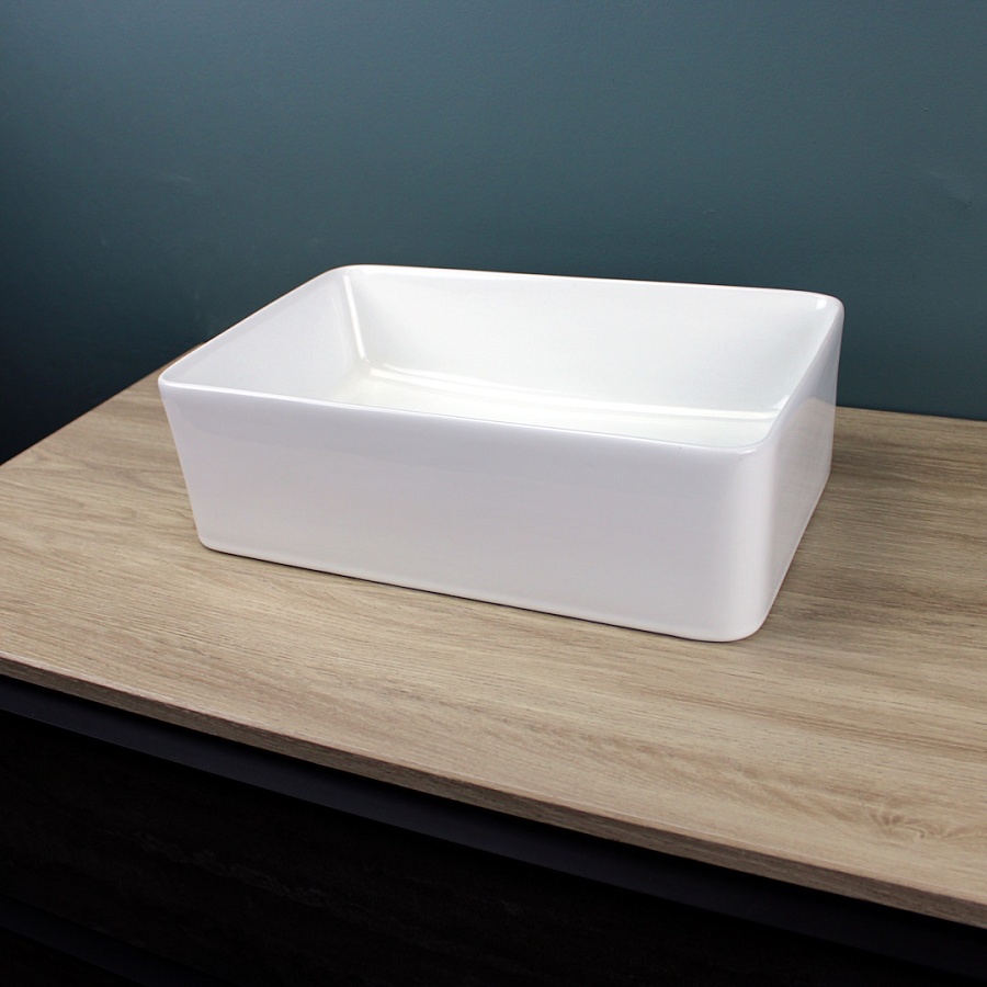 Раковина накладная Maretti Umbria UM13NS40-844 38 см белая в 100Kran: Широкий выбор и доступные цены.