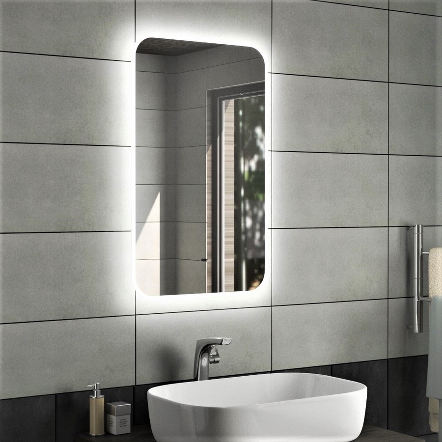 Зеркало с подсветкой Maretti Florenza FL144070P69EL 40x70 см 100Kran: Широкий выбор и доступные цены.