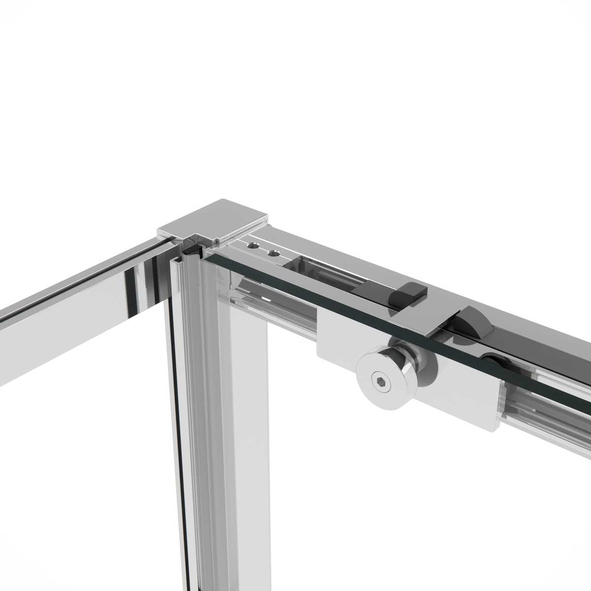 Душевой уголок Vincea Slim Soft VSR-1SS8015CL 1500*800 хром стекло прозрачное в 100Kran: Широкий выбор и доступные цены.