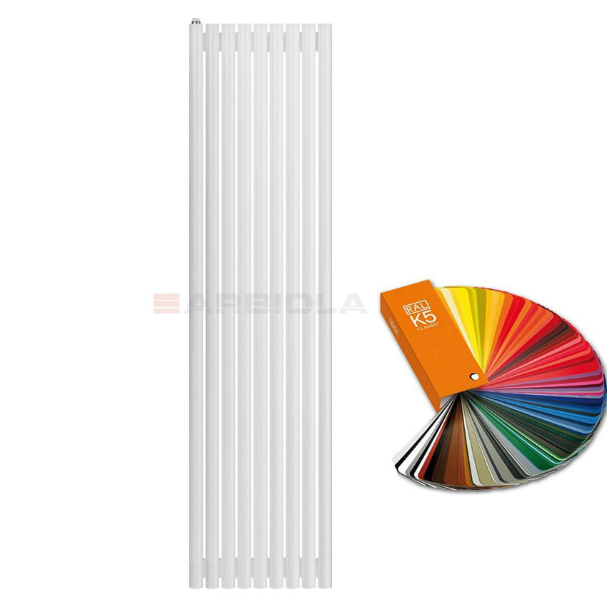 Вертикальный радиатор с боковым подключением Arbiola Iris H 108272 44,2 х 180 см ral classic от интернет-магазина сантехники 100Kran!